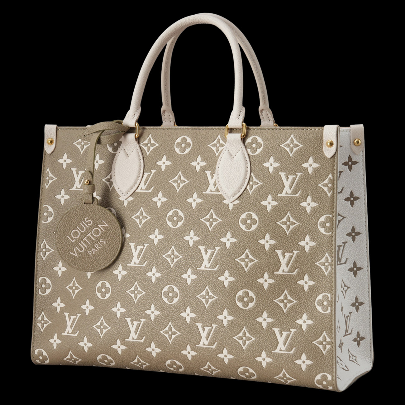 LOUIS VUITTON(USED)루이비통 M46060 시즌 온더고 MM 카키베이지